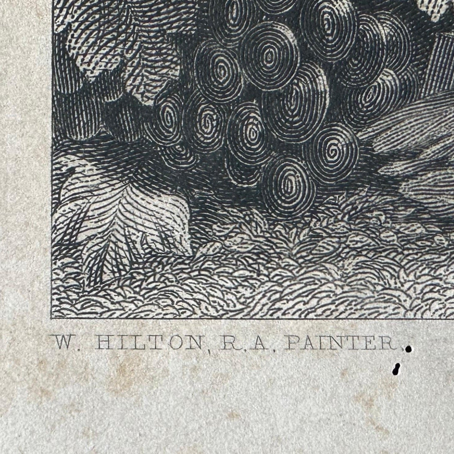 The Stolen Bow (Engraving, Unframed)