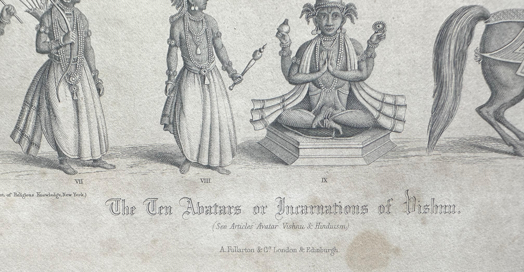 Dashavatara (Engraving, Unframed)