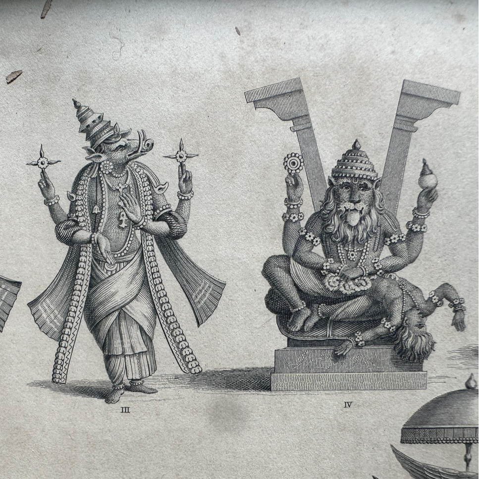 Dashavatara (Engraving, Unframed)