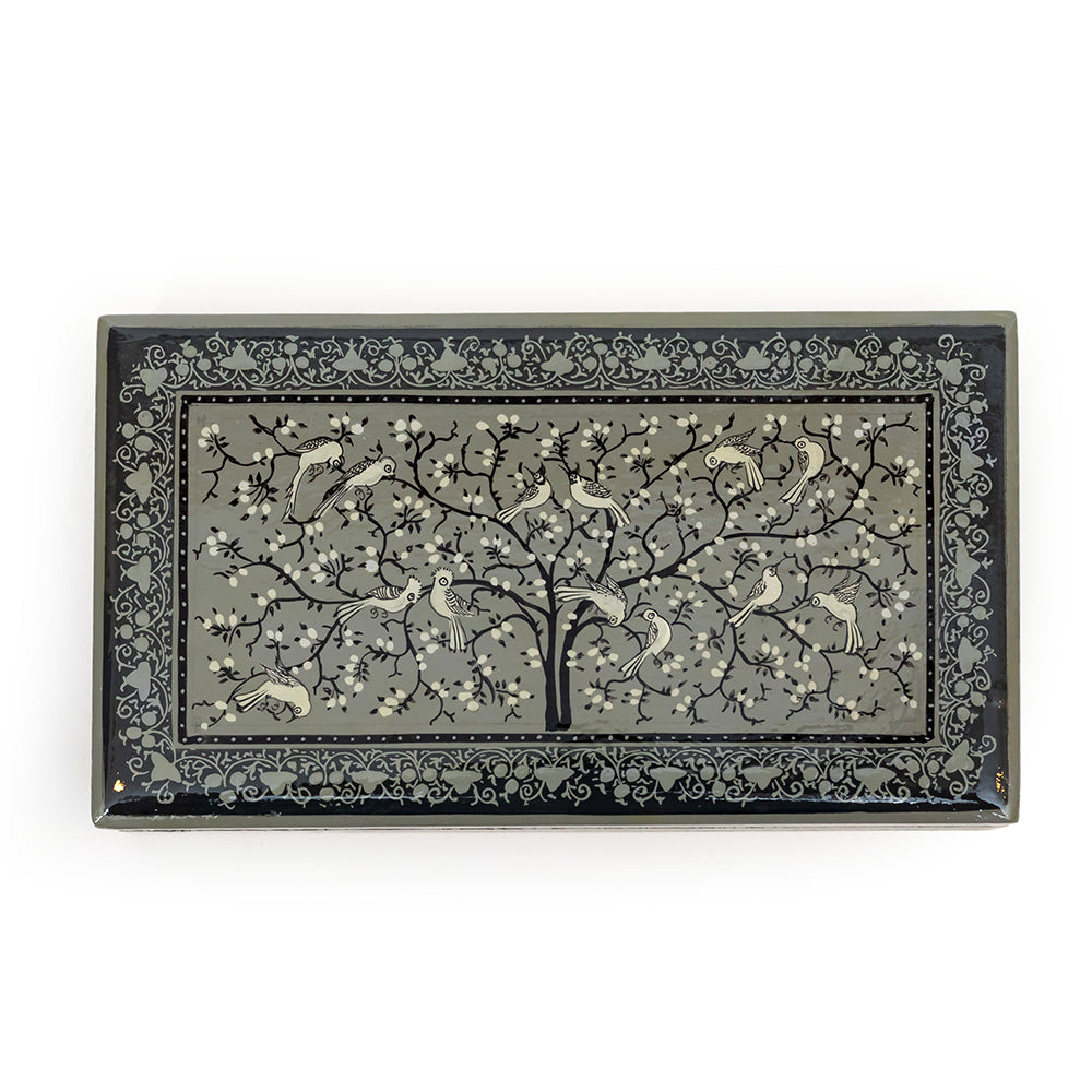 Whispering Tree Papier-mâché Box