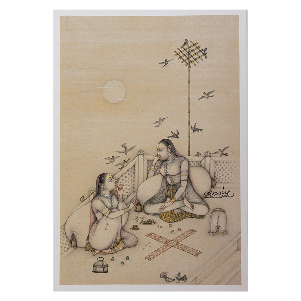 Queens of the Game (Unframed, Miniature Art Print)