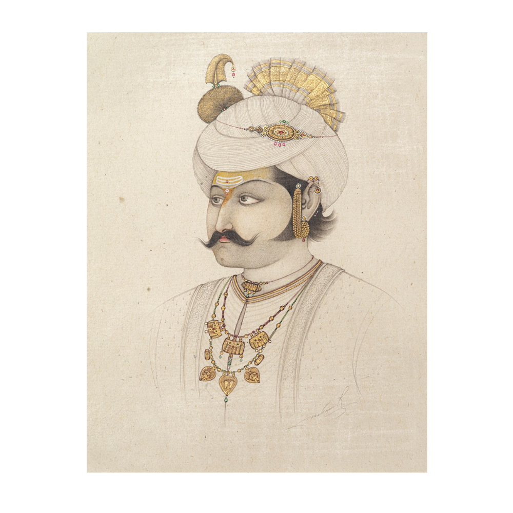 The Regal Gaze (Unframed Miniature Print)