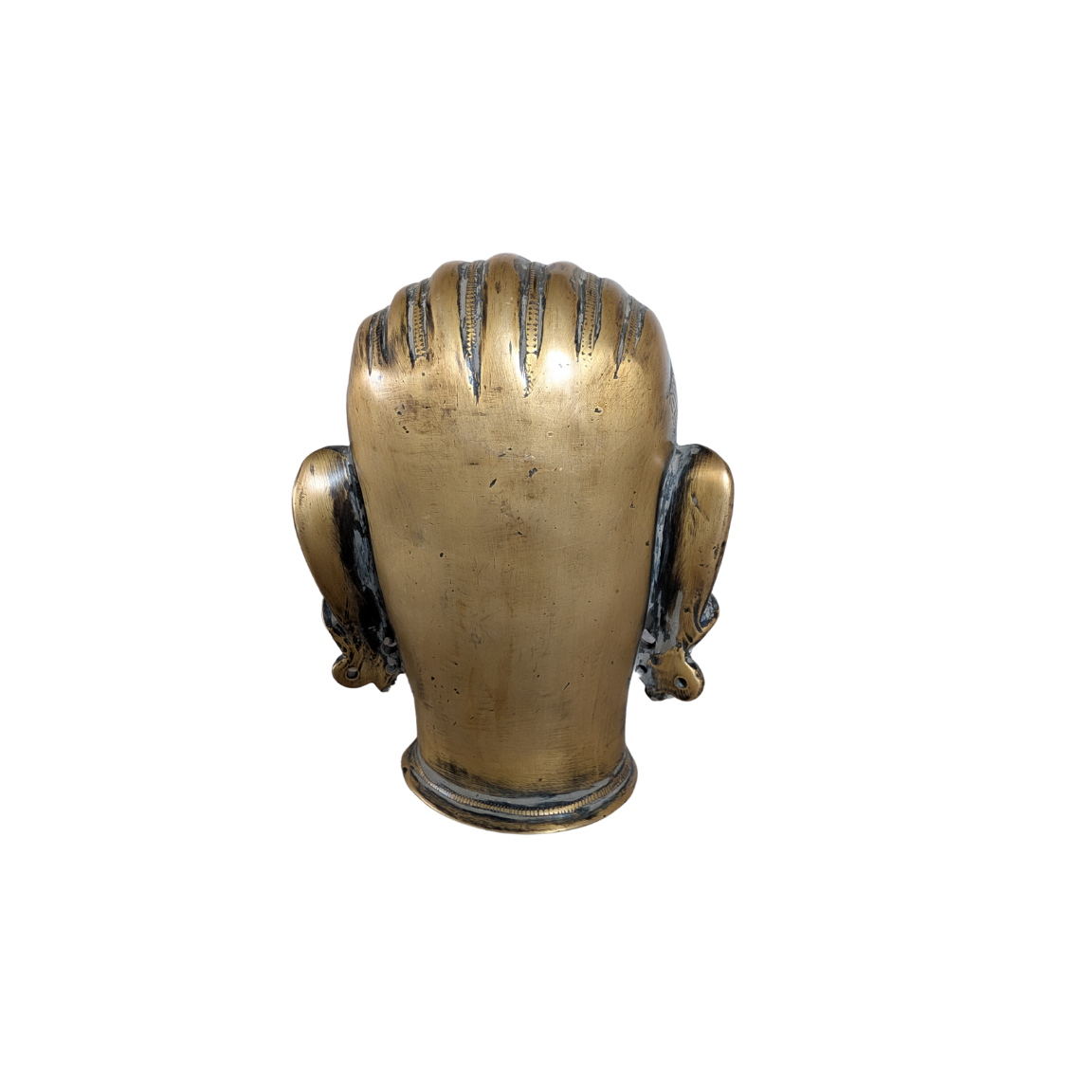 Brass mukhalingam head sculpture 