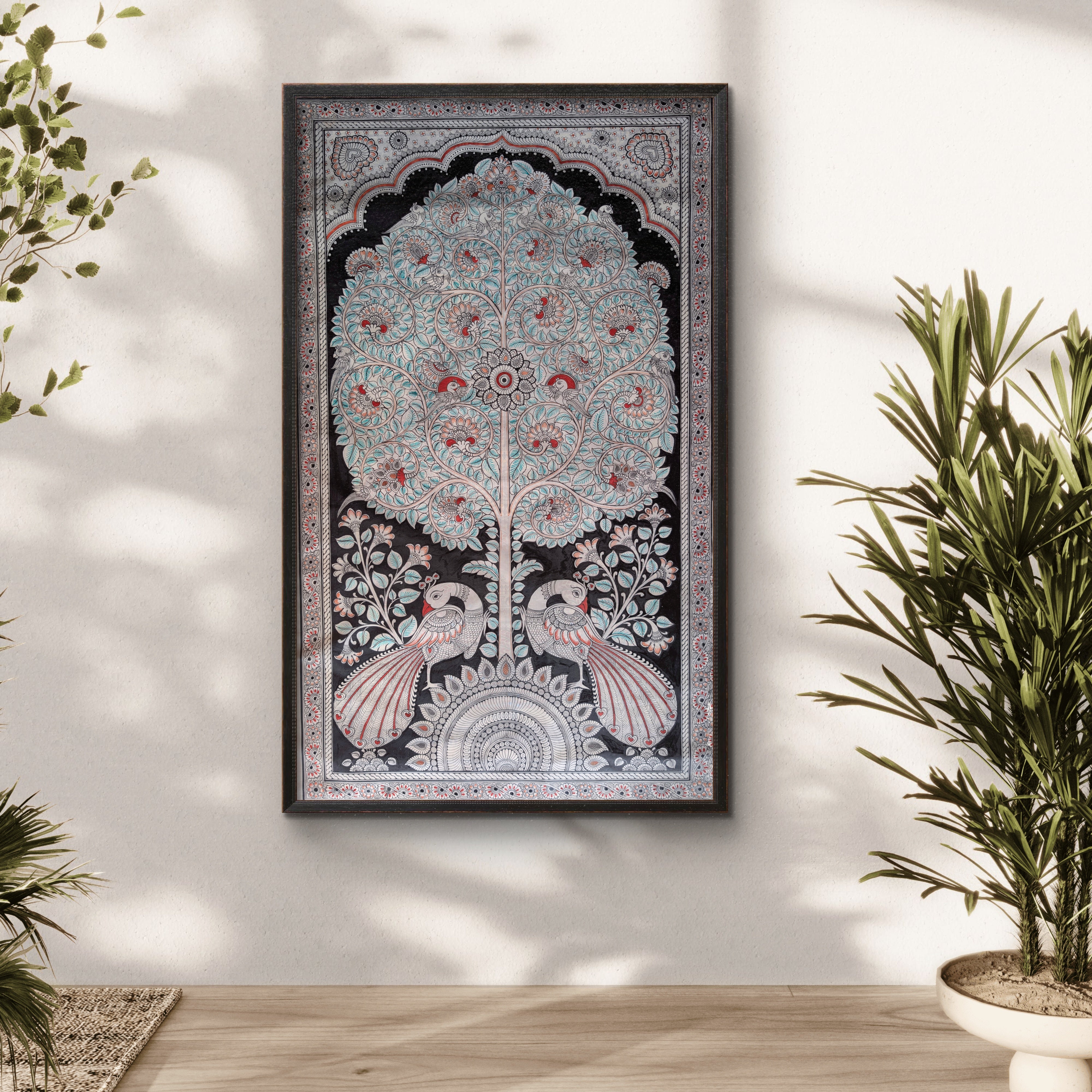 Guardians of the Grove Pattachitra (Unframed)