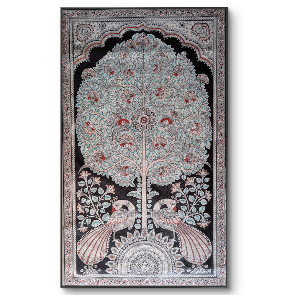 Guardians of the Grove Pattachitra (Unframed)