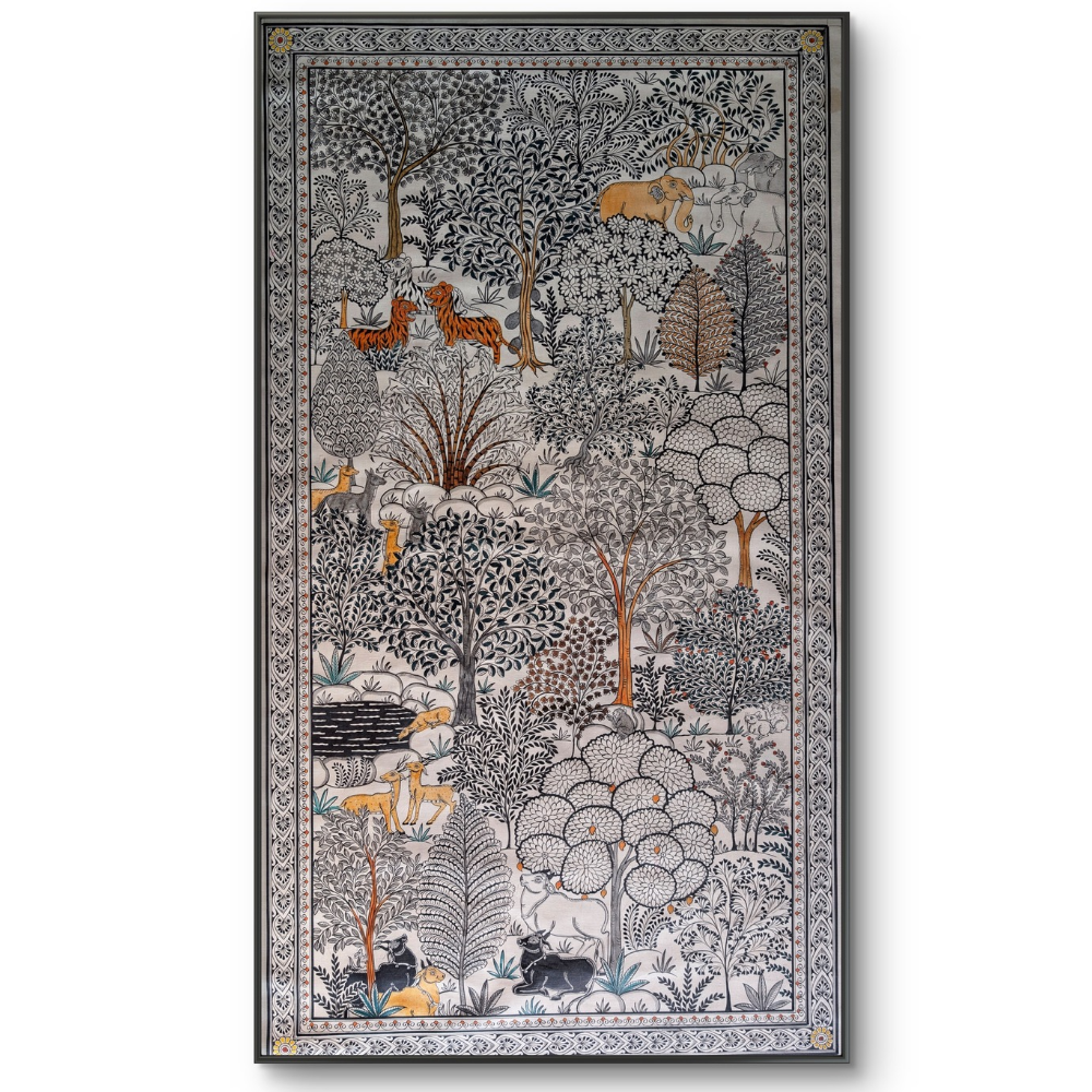 Vanavasa Pattachitra Painting (Unframed)