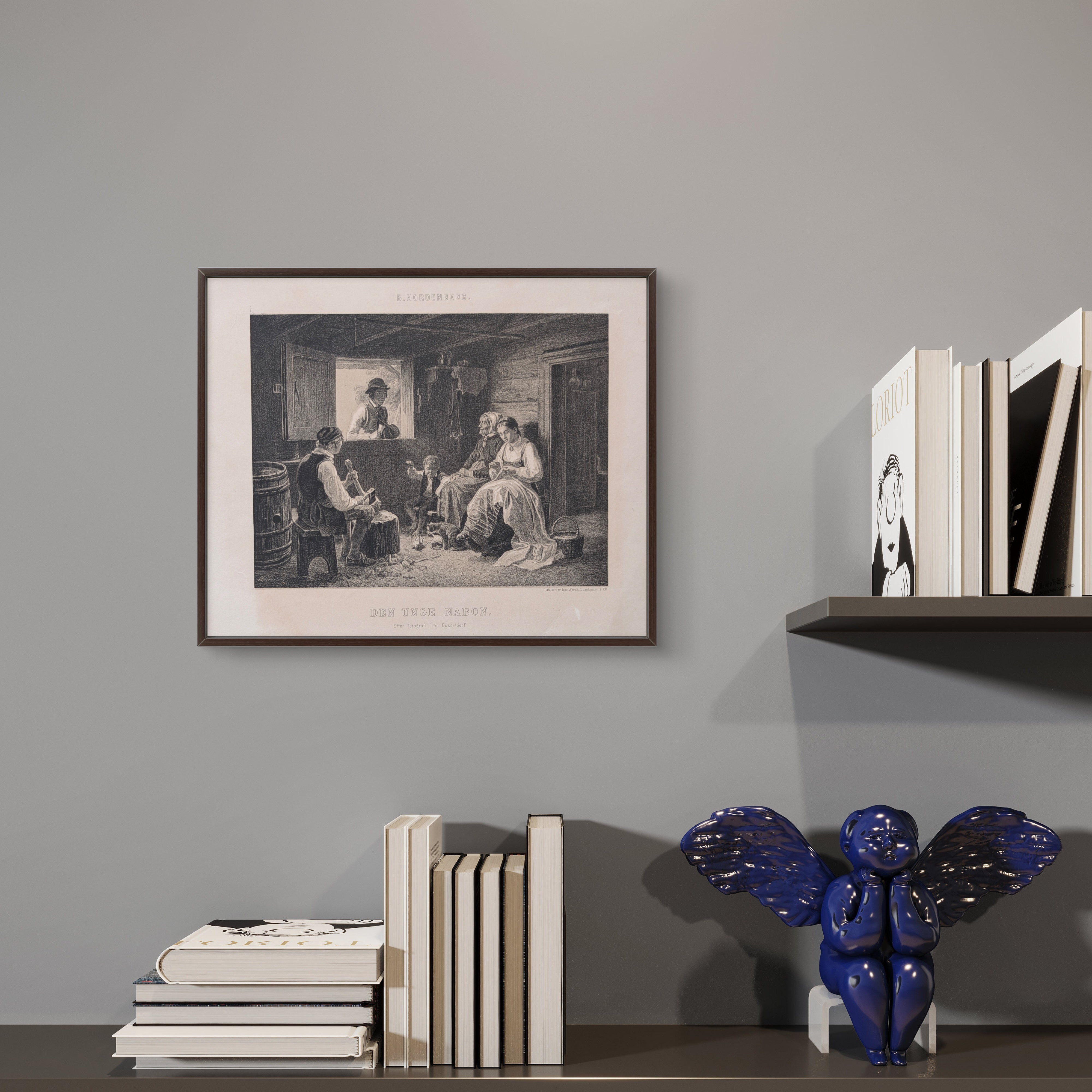 Rustic Harmony (Engraving, Unframed)
