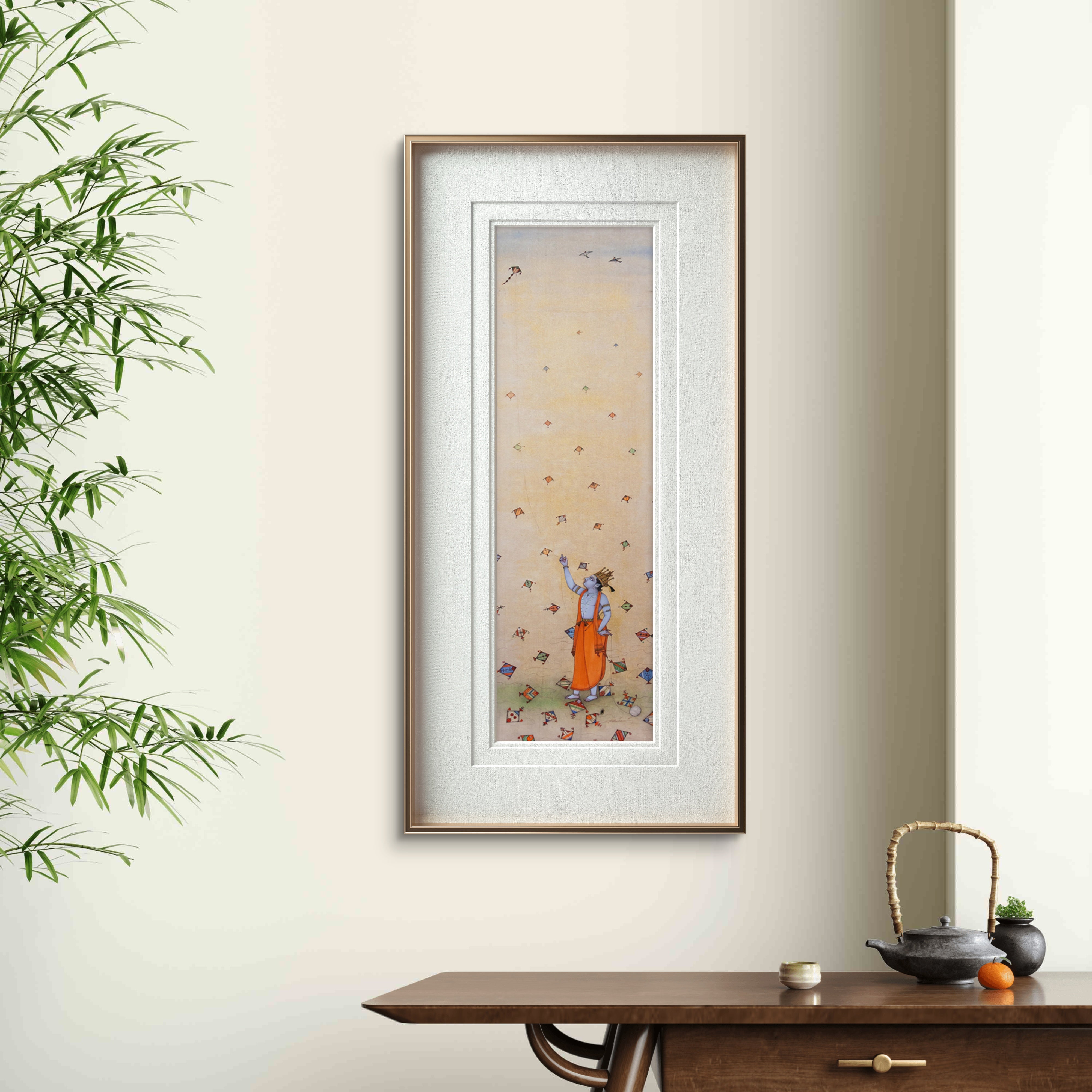Threads of Joy (Unframed Miniature Art Print)