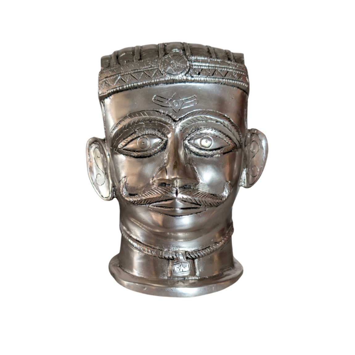 silver finish mukhalingam