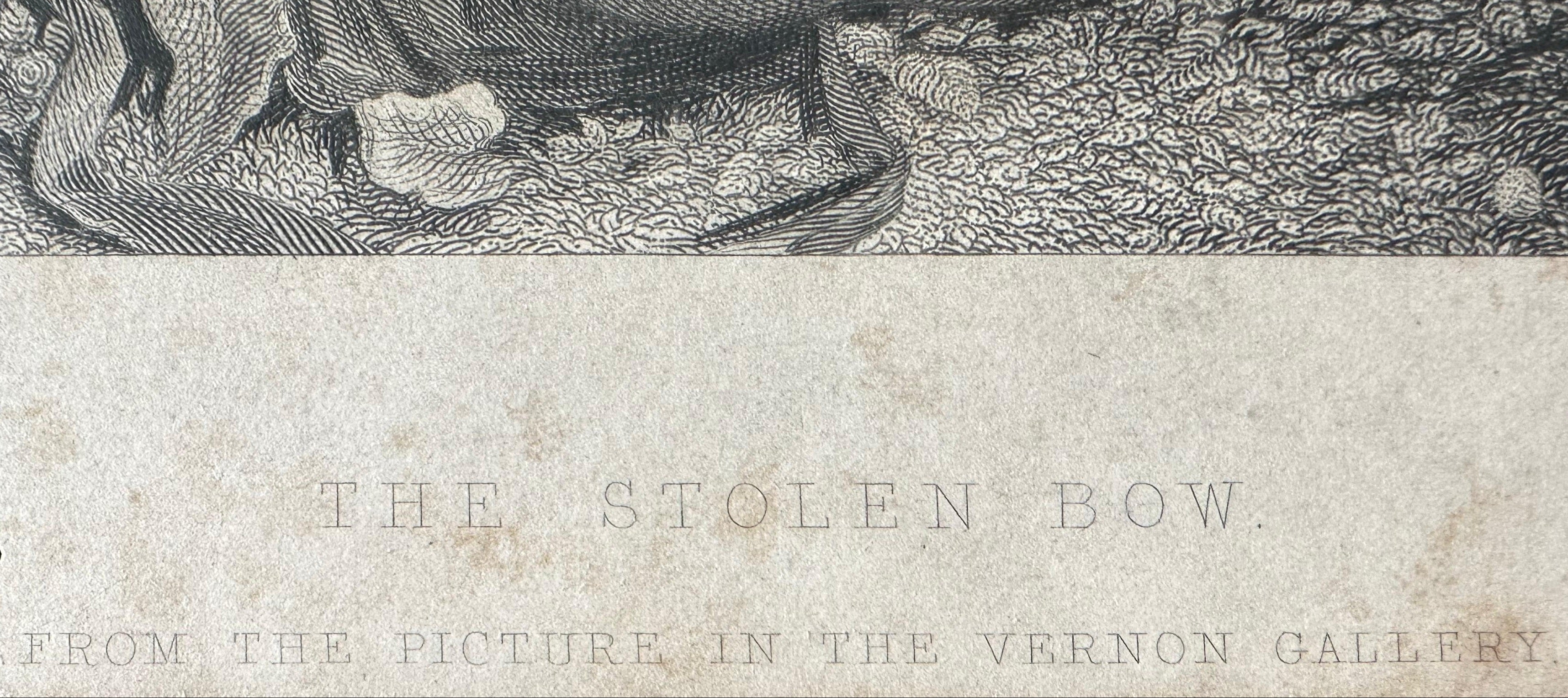 The Stolen Bow (Engraving, Unframed)