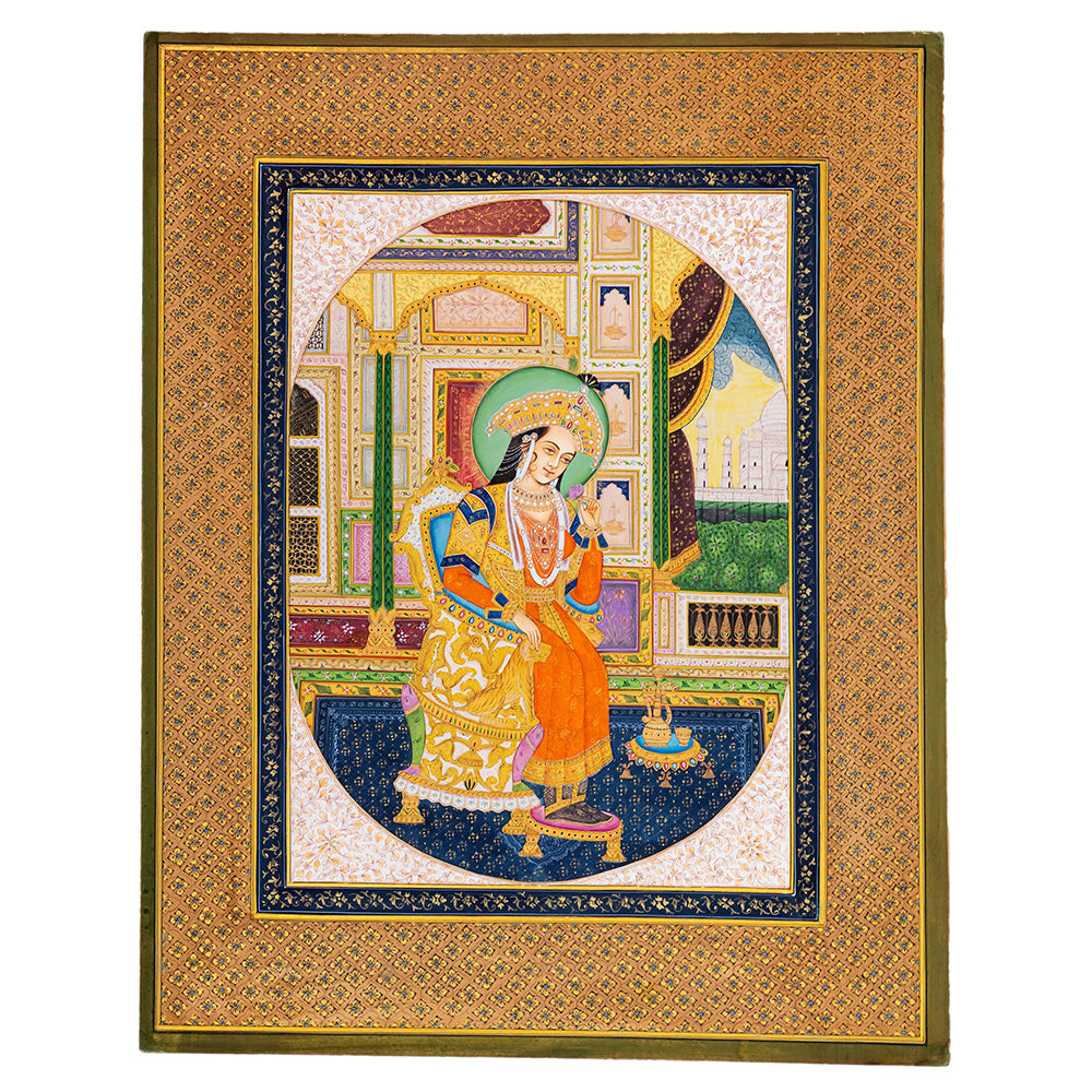 Mumtaz (Unframed Miniature Painting)