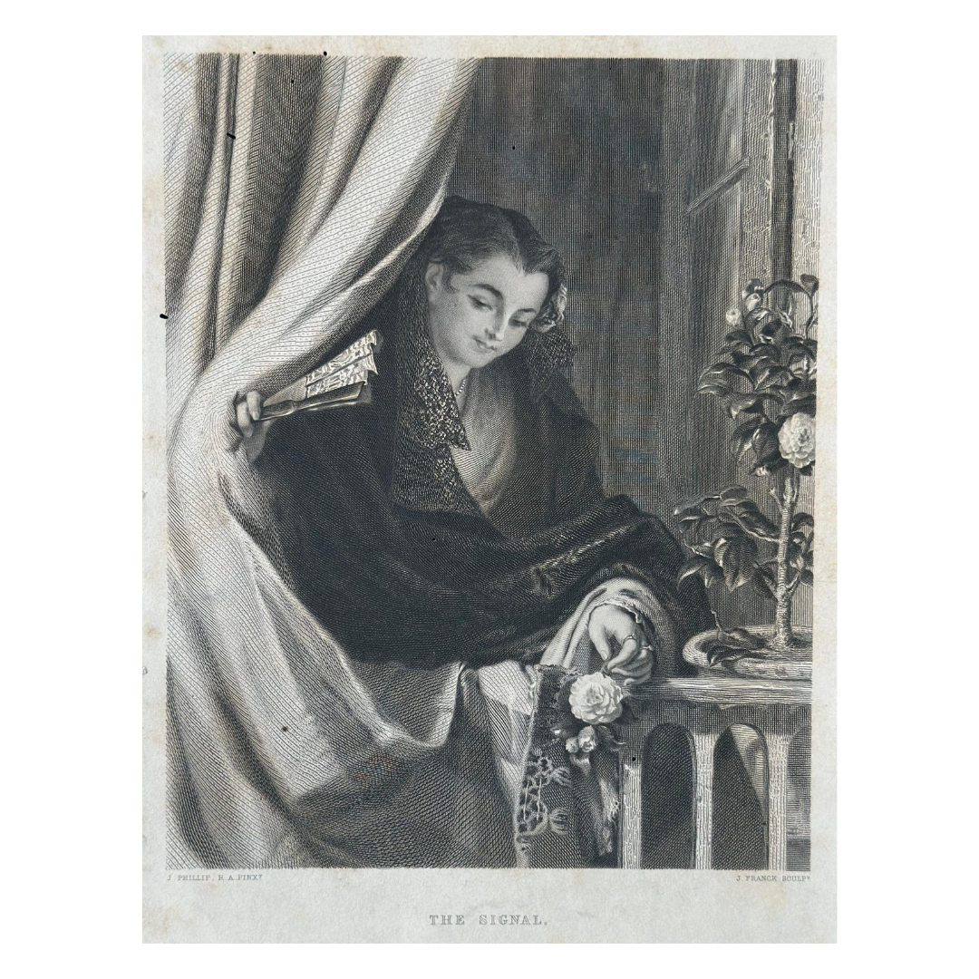 The Signal (Engraving, Unframed)