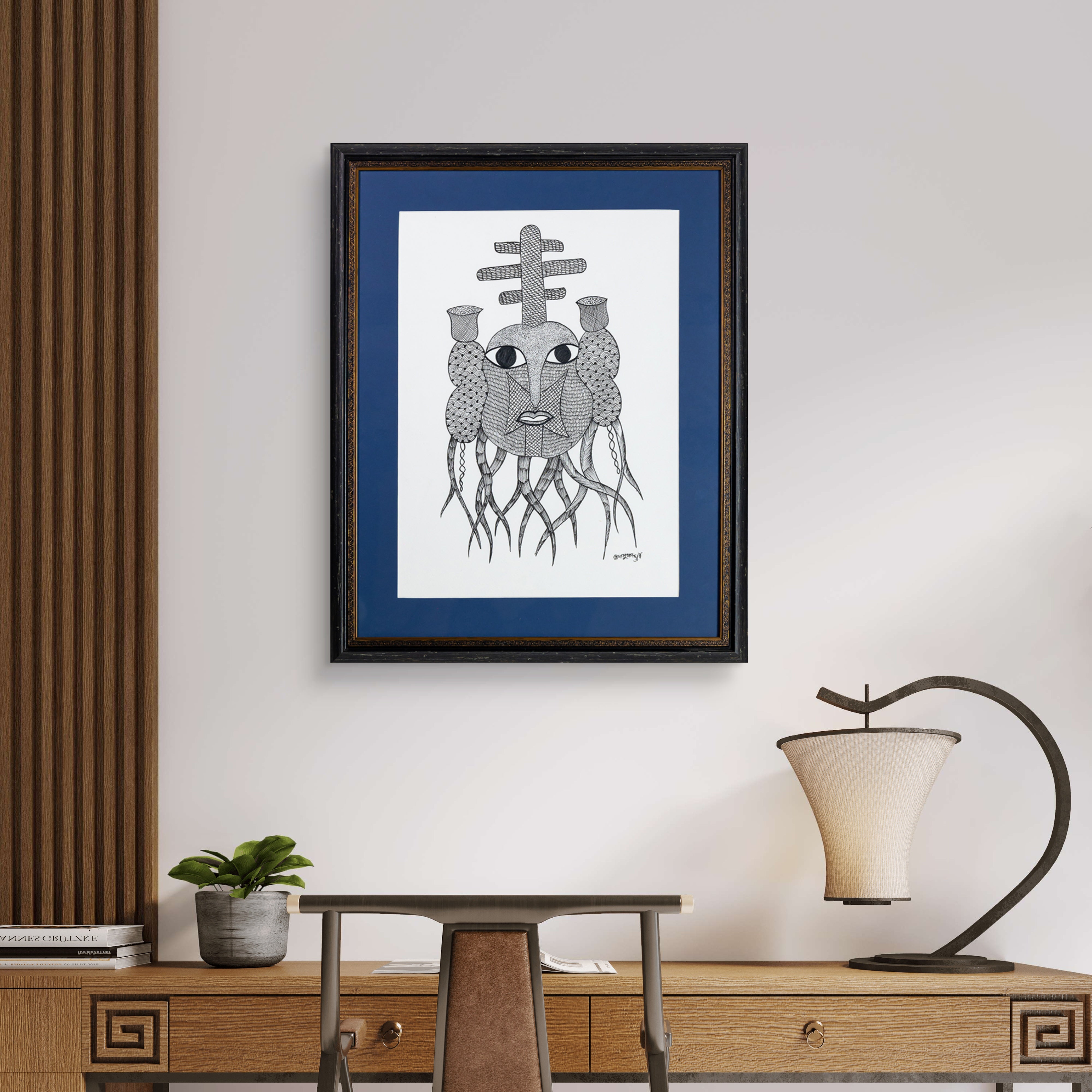 Gond Deity (Framed)